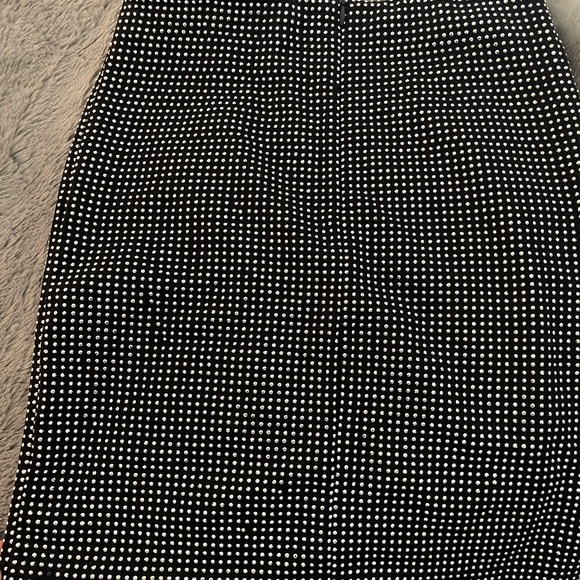 Forever 21 Rhinestone Black Skirt with Zipper | Birthday, Special Event, NYE - Picture 3 of 4